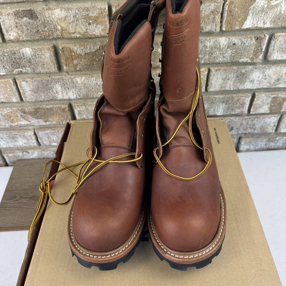 Red Wing Loggermax Sz 13D Waterproof 9